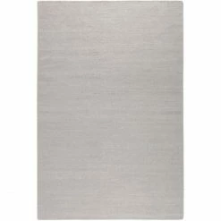 Auslauf ???? ESPRIT HOME Esprit Rainbow Kelim Kurzflor-Teppich - 200x290 Cm - Hellgrau ????