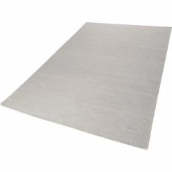 Alternative view of Auslauf ???? ESPRIT HOME Esprit Rainbow Kelim Kurzflor-Teppich - 200x290 Cm - Hellgrau ????