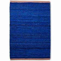 Am billigsten ???? HK Living Silk Teppich - 120x180 Cm - Blue ????