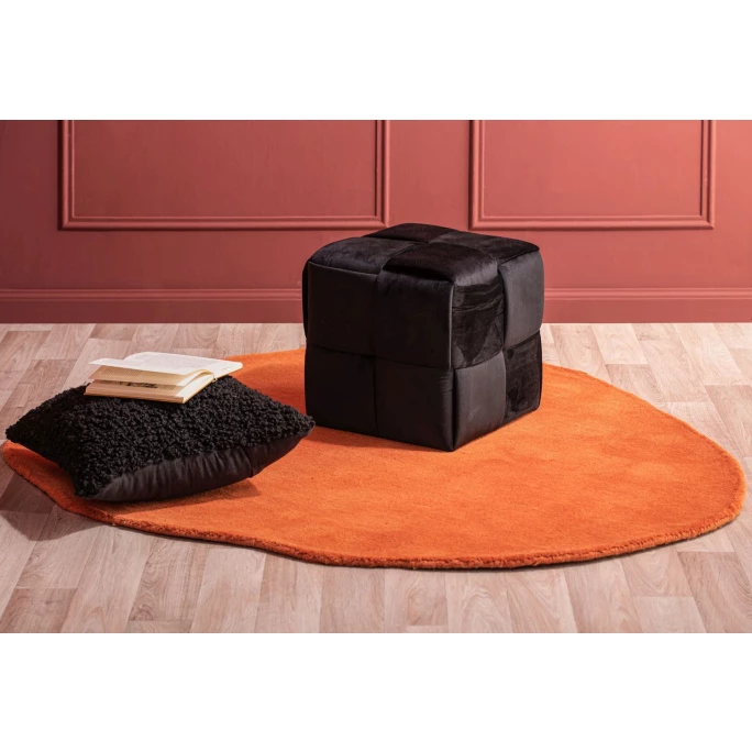 Angebote ???? Leitmotiv Organic Round Teppich - 130x145 Cm - Burned Orange ❤️ 3 Angebote ???? Leitmotiv Organic Round Teppich - 130x145 Cm - Burned Orange ❤️ – Bild 3
