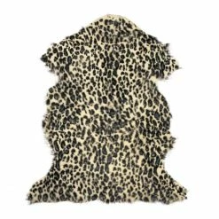 Brandneu ⭐ Pad LEO Ziegenfell-Teppich - 60x90 Cm - Blue ????