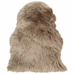 Besorgen ✔️ House Nordic Lambskin Artificial Kunstfell-Teppich - 50x85 Cm - Höhe: 6,5 Cm - Mushroom ✨