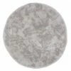 Coupon ???? Schöner Wohnen Tender Kunstfell-Teppich Rund - Ø 120 Cm - Silber ????