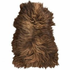 Bestes Angebot ???? Villa Collection Nordic Nature Färöisches Schaffell - 80x120 Cm - Brown ????