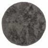 Budget ???? Schöner Wohnen Tender Kunstfell-Teppich Rund - Ø 120 Cm - Grau ????