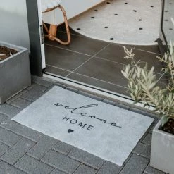 Aktion ???? Eulenschnitt Welcome Home Fußmatte Indoor & Outdoor - Ca. 45x75x1 Cm - Hellgrau ???? 3 Aktion ???? Eulenschnitt Welcome Home Fußmatte Indoor & Outdoor - Ca. 45x75x1 Cm - Hellgrau ???? -House Nordic Shop unnamed file 3466