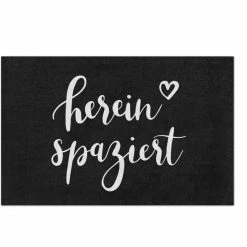 Top 10 ✨ Eulenschnitt Hereinspaziert Fußmatte Indoor & Outdoor - Ca. 45x75x1 Cm - Schwarz ????