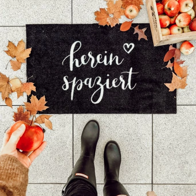Top 10 ✨ Eulenschnitt Hereinspaziert Fußmatte Indoor & Outdoor - Ca. 45x75x1 Cm - Schwarz ???? 3 Top 10 ✨ Eulenschnitt Hereinspaziert Fußmatte Indoor & Outdoor - Ca. 45x75x1 Cm - Schwarz ???? – Bild 3
