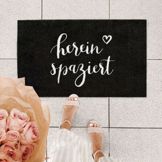Top 10 ✨ Eulenschnitt Hereinspaziert Fußmatte Indoor & Outdoor - Ca. 45x75x1 Cm - Schwarz ???? 4 Top 10 ✨ Eulenschnitt Hereinspaziert Fußmatte Indoor & Outdoor - Ca. 45x75x1 Cm - Schwarz ???? – Bild 4
