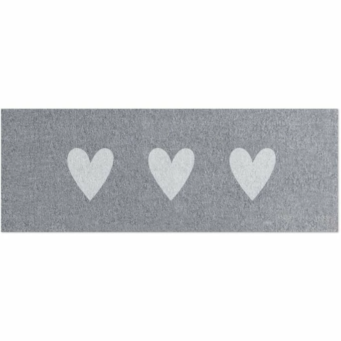 Eulenschnitt Weiße Herzen Fußmatte Indoor & Outdoor - ca. 25x75x1,5 cm - grau Großhandel ???? Eulenschnitt Weiße Herzen Fußmatte Indoor & Outdoor - Ca. 25x75x1,5 Cm - Grau ???? -House Nordic Shop unnamed file 3500