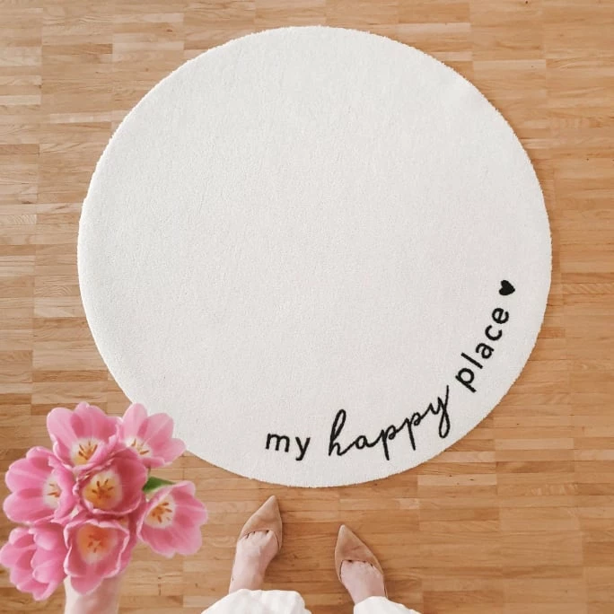 Eulenschnitt Happy Place Fußmatte Indoor & Outdoor - ca. Ø 100x1 cm - creme Bestpreis ???? Eulenschnitt Happy Place Fußmatte Indoor & Outdoor - Ca. Ø 100x1 Cm - Creme ???? -House Nordic Shop unnamed file 3512