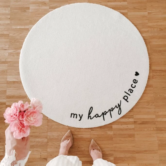 Eulenschnitt Happy Place Fußmatte Indoor & Outdoor - ca. Ø 100x1 cm - creme Bestpreis ???? Eulenschnitt Happy Place Fußmatte Indoor & Outdoor - Ca. Ø 100x1 Cm - Creme ???? -House Nordic Shop unnamed file 3513