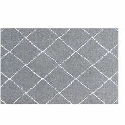Beste Bewertungen von ???? Eulenschnitt Karos Fußmatte Indoor & Outdoor - Ca. 45x75x1 Cm - Grau ????