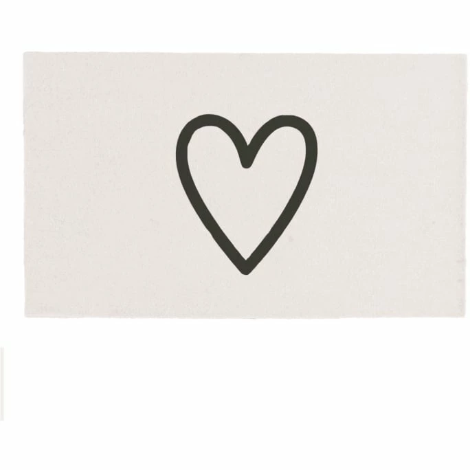 Eulenschnitt Herz Fußmatte Indoor & Outdoor - ca. 45x75x1 cm - beige Besorgen ✔️ Eulenschnitt Herz Fußmatte Indoor & Outdoor - Ca. 45x75x1 Cm - Beige ⭐ -House Nordic Shop unnamed file 3540