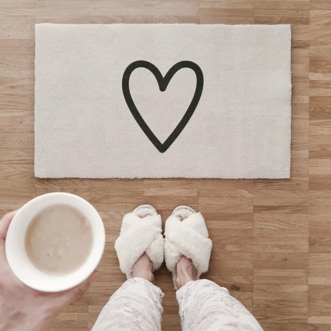 Eulenschnitt Herz Fußmatte Indoor & Outdoor - ca. 45x75x1 cm - beige Besorgen ✔️ Eulenschnitt Herz Fußmatte Indoor & Outdoor - Ca. 45x75x1 Cm - Beige ⭐ -House Nordic Shop unnamed file 3541