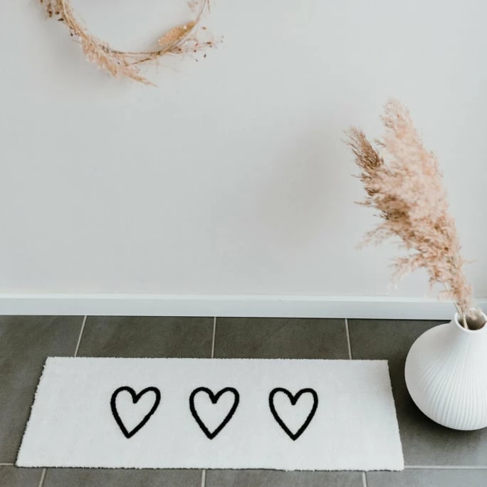 Eulenschnitt Herzen Fußmatte Indoor & Outdoor - ca. 25x75x1 cm - creme Aktion ???? Eulenschnitt Herzen Fußmatte Indoor & Outdoor - Ca. 25x75x1 Cm - Creme ✨ -House Nordic Shop unnamed file 3545