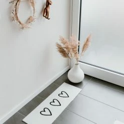 Aktion ???? Eulenschnitt Herzen Fußmatte Indoor & Outdoor - Ca. 25x75x1 Cm - Creme ✨ 5 Aktion ???? Eulenschnitt Herzen Fußmatte Indoor & Outdoor - Ca. 25x75x1 Cm - Creme ✨ -House Nordic Shop unnamed file 3549