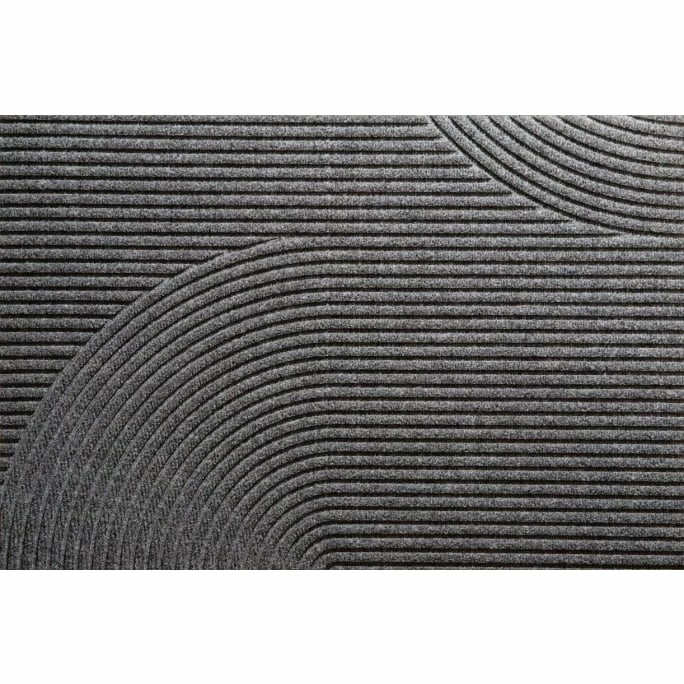 Schlussverkauf ???? Heymat+ Stein Fußmatte In/outdoor + Wetterfest - 85 X 130 X 0,7 Cm - Dunkelgrau ❤️ 1 Schlussverkauf ???? Heymat+ Stein Fußmatte In/outdoor + Wetterfest - 85 X 130 X 0,7 Cm - Dunkelgrau ❤️