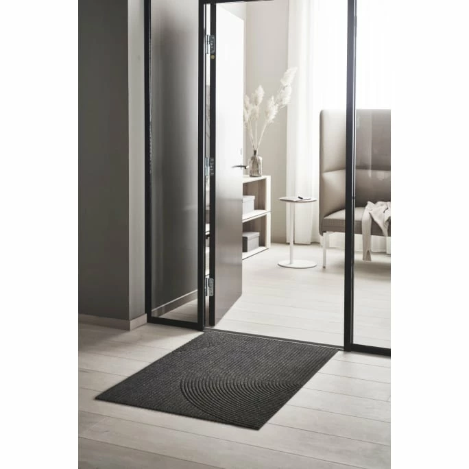 Schlussverkauf ???? Heymat+ Stein Fußmatte In/outdoor + Wetterfest - 85 X 130 X 0,7 Cm - Dunkelgrau ❤️ 2 Schlussverkauf ???? Heymat+ Stein Fußmatte In/outdoor + Wetterfest - 85 X 130 X 0,7 Cm - Dunkelgrau ❤️ – Bild 2
