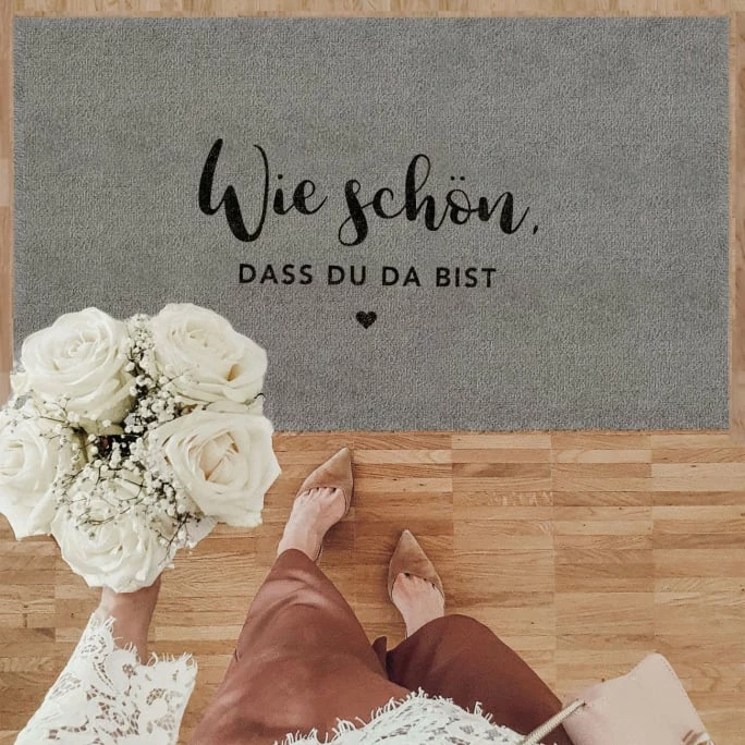 Neu ???? Eulenschnitt Wie Schön Fußmatte Indoor & Outdoor - Ca. 67x120x0,5 Cm - Grau ⭐ 2 Neu ???? Eulenschnitt Wie Schön Fußmatte Indoor & Outdoor - Ca. 67x120x0,5 Cm - Grau ⭐ – Bild 2