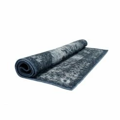 Auslauf ???? HK Living Extra Overdyed Teppich - 180x280 Cm - Grey/blue ????