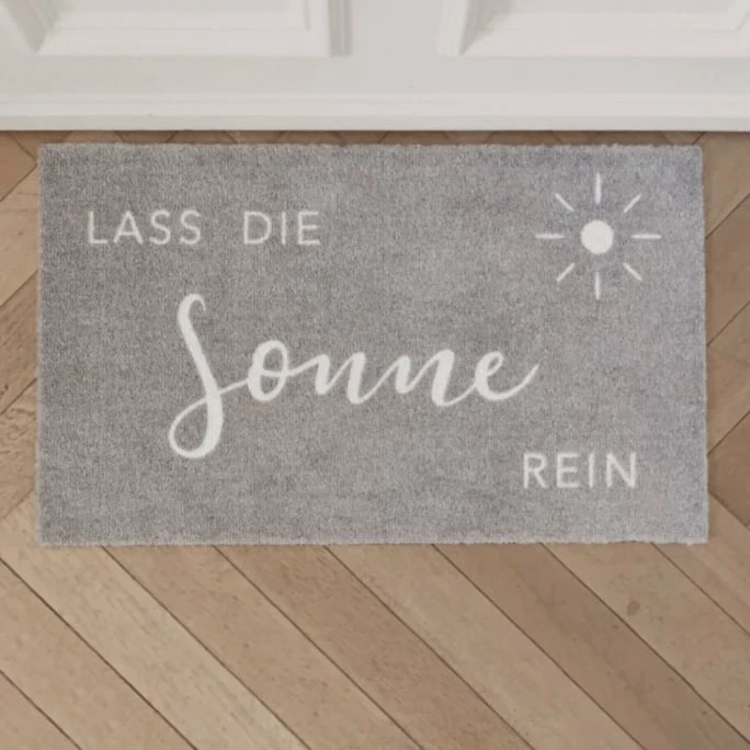 Eulenschnitt Sonne Fußmatte Indoor & Outdoor - ca. 45x75x1 cm - grau Billig ???? Eulenschnitt Sonne Fußmatte Indoor & Outdoor - Ca. 45x75x1 Cm - Grau ???? -House Nordic Shop unnamed file 3582
