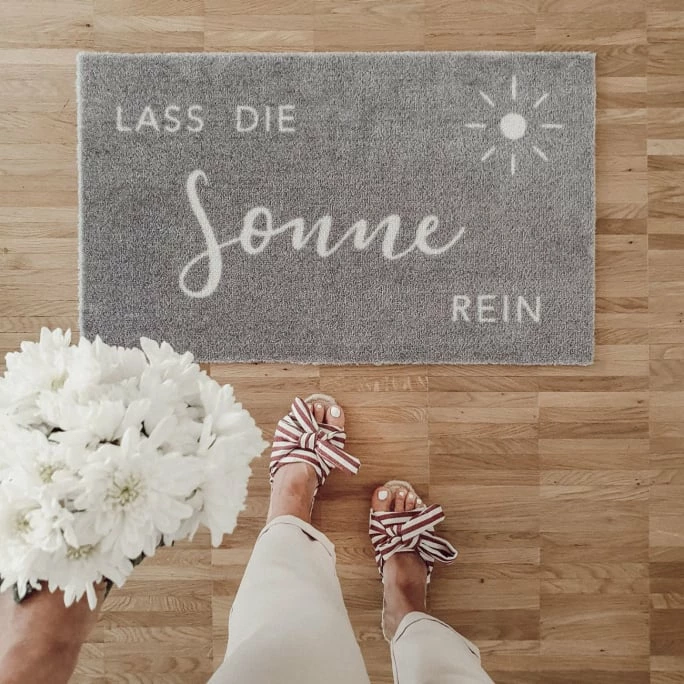 Eulenschnitt Sonne Fußmatte Indoor & Outdoor - ca. 45x75x1 cm - grau Billig ???? Eulenschnitt Sonne Fußmatte Indoor & Outdoor - Ca. 45x75x1 Cm - Grau ???? -House Nordic Shop unnamed file 3583