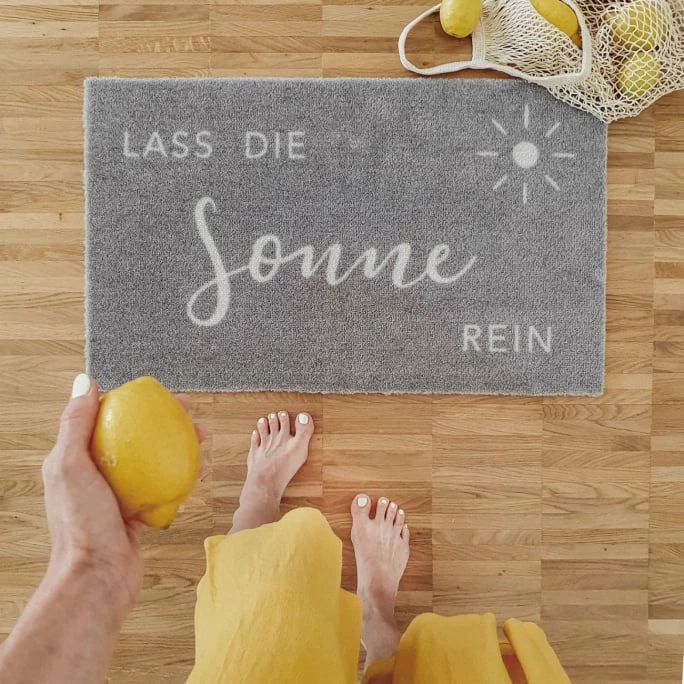 Eulenschnitt Sonne Fußmatte Indoor & Outdoor - ca. 45x75x1 cm - grau Billig ???? Eulenschnitt Sonne Fußmatte Indoor & Outdoor - Ca. 45x75x1 Cm - Grau ???? -House Nordic Shop unnamed file 3584