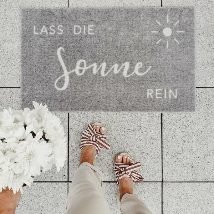 Eulenschnitt Sonne Fußmatte Indoor & Outdoor - ca. 45x75x1 cm - grau Billig ???? Eulenschnitt Sonne Fußmatte Indoor & Outdoor - Ca. 45x75x1 Cm - Grau ???? -House Nordic Shop unnamed file 3586