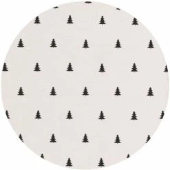 Coupon ???? Eulenschnitt Tannen Fußmatte Indoor & Outdoor - Ca. Ø 100x1 Cm - Beige ????