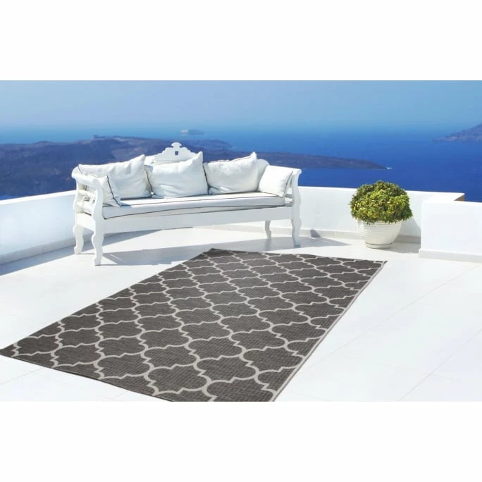 Auslauf ???? Kayoom Indonesia Teppichläufer - 80x230 Cm - Grau 2 ???? 3 Auslauf ???? Kayoom Indonesia Teppichläufer - 80x230 Cm - Grau 2 ???? – Bild 3