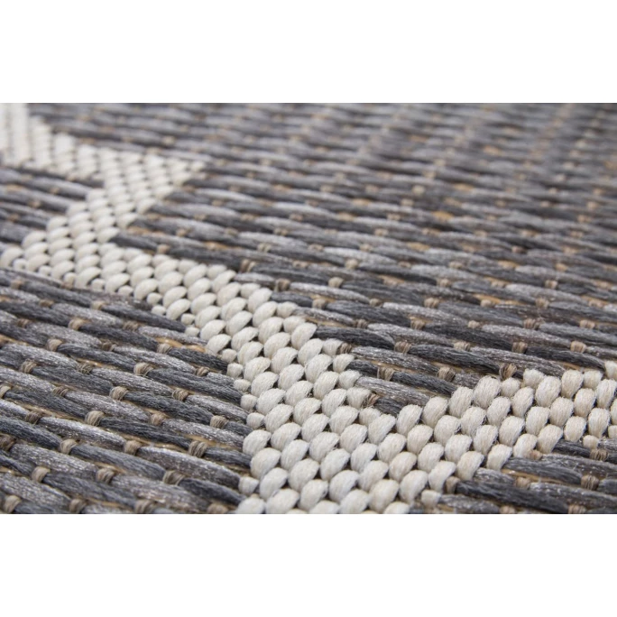 Auslauf ???? Kayoom Indonesia Teppichläufer - 80x230 Cm - Grau 2 ???? 4 Auslauf ???? Kayoom Indonesia Teppichläufer - 80x230 Cm - Grau 2 ???? – Bild 4