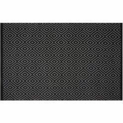 Coupon ???? Pad ANGIE Teppich Indoor & Outdoor - 140x200 Cm - Stone-black ✨