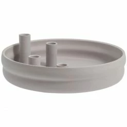 Beste Bewertungen von 👍 Storefactory BOLMEN Kerzenhalter - Ø 30 Cm - Höhe 9 Cm - Light Grey ❤️