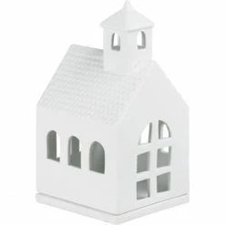 Schlussverkauf 🛒 Räder LIVING Kapelle Klein Lichthaus - 8x7x14 Cm - Weiß 🔥