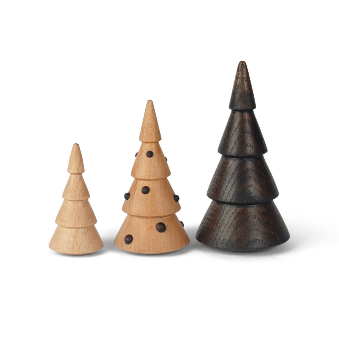 Am billigsten 👏 Spring Copenhagen Three 🎄 Christmas Trees Weihnachtsdeko - Höhe 12 Cm + 10 Cm + 8 Cm - Buche & Walnuss 😍 2 Am billigsten 👏 Spring Copenhagen Three 🎄 Christmas Trees Weihnachtsdeko - Höhe 12 Cm + 10 Cm + 8 Cm - Buche & Walnuss 😍 – Bild 2