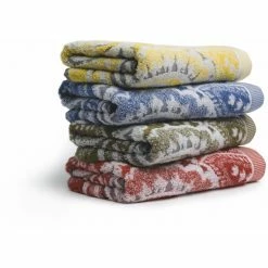 Bester Verkauf 🎉 Möve Ethno Allover Duschtuch - 80x150 Cm - Olive 💯 -House Nordic Shop unnamed file 3771