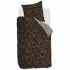 Blitzangebot ???? Riviera Maison Rivièra Maison Fauxy Fur Bettwäsche-Set - 135x200 / 80x80 Cm - Braun ????