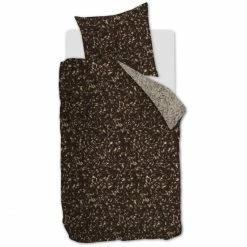 Blitzangebot 💯 Riviera Maison Rivièra Maison Fauxy Fur Bettwäsche-Set - 135x200 / 80x80 Cm - Braun 🥰