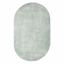 Bester Verkauf ❤️ HK Living Oval Rug Teppich - 240x150 Cm - Mint Green ????