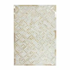 Besorgen ???? Kayoom Spark 410 Teppich - 160x230 Cm - Elfenbein / Gold ????