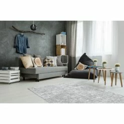Blitzangebot ⭐ Kayoom Etna 110 Teppich - 120x170 Cm - Grau / Silber ???? -House Nordic Shop unnamed file 644