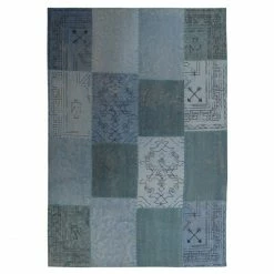 Beste Bewertungen von ???? Kayoom Lyrical 210 Patchwork-Teppich - 160x230 Cm - Multi / Blau ????
