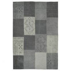 Großhandel ???? Kayoom Lyrical 210 Patchwork-Teppich - 120x170 Cm - Multi / Grau ????