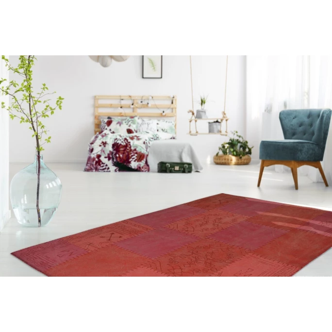 Kayoom Lyrical 210 Patchwork-Teppich - 120x170 cm - Multi / Rot Budget ???? Kayoom Lyrical 210 Patchwork-Teppich - 120x170 Cm - Multi / Rot ???? -House Nordic Shop unnamed file 765