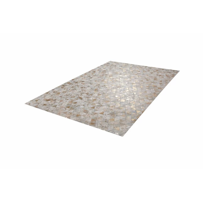 Rabatt ???? Kayoom Rocket 410 Patchwork-Teppich - 160x230 Cm - Elfenbein / Gold ???? 2 Rabatt ???? Kayoom Rocket 410 Patchwork-Teppich - 160x230 Cm - Elfenbein / Gold ???? – Bild 2