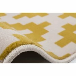 Bester Verkauf ???? Kayoom Now! 300 Teppich - 80x150 Cm - Elfenbein / Gold ???? -House Nordic Shop unnamed file 877