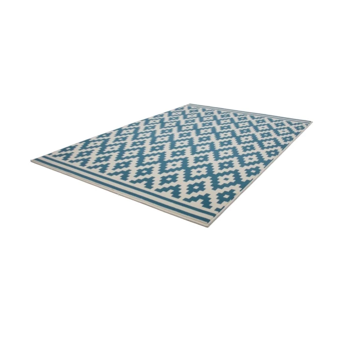 Neu ???? Kayoom Now! 300 Teppich - 80x150 Cm - Elfenbein / Türkis ???? 2 Neu ???? Kayoom Now! 300 Teppich - 80x150 Cm - Elfenbein / Türkis ???? – Bild 2