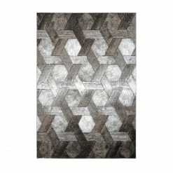 Brandneu ???? Kayoom Dominica Teppich - 120x170 Cm - Platin / Beige ????