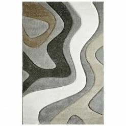 Brandneu ???? Obsession My Acapulco Designteppich - 160x230 Cm - Silver 1 ????